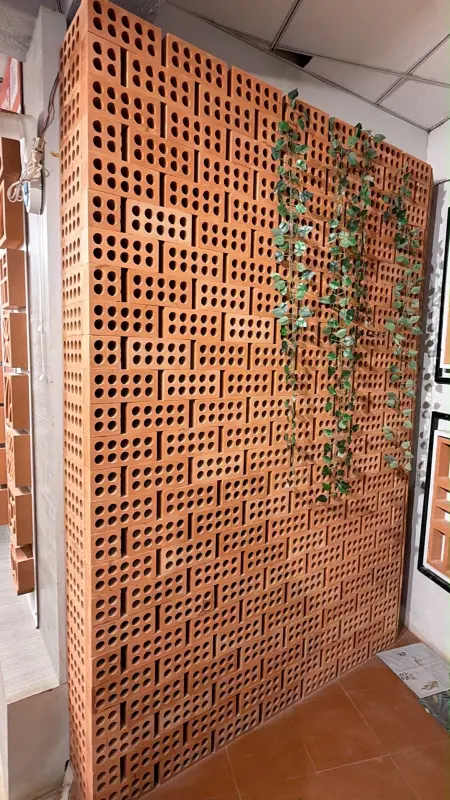 Perforated brick screen wall — APT Tiles