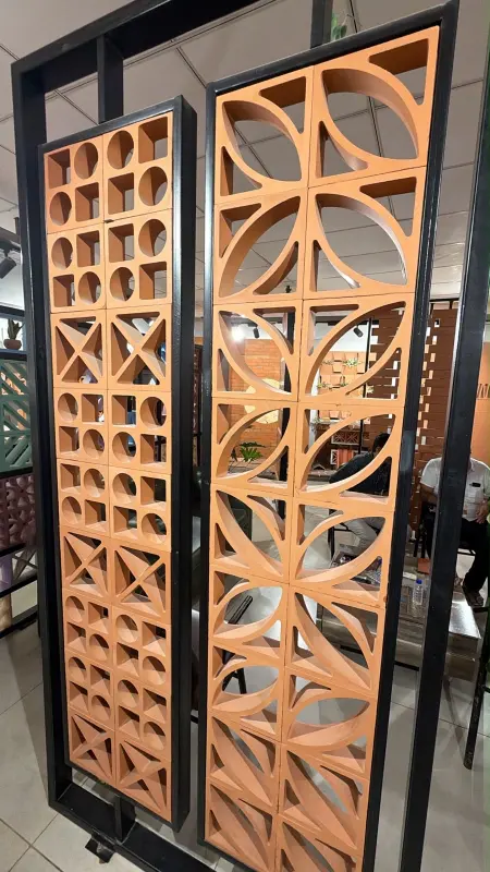 Jali screens as room dividers — APT Tiles