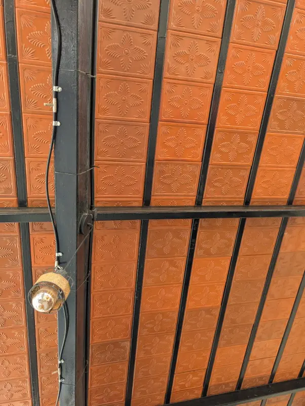 Ceiling tiles, close up — APT Tiles