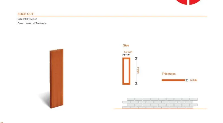 Technical drawing of Edge Cut