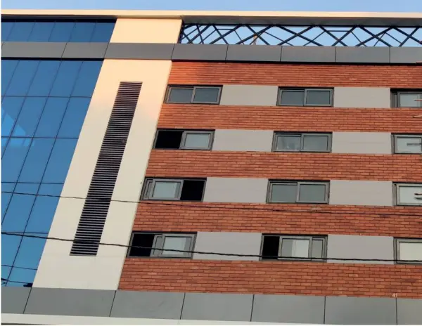 Edge Cut terracotta application