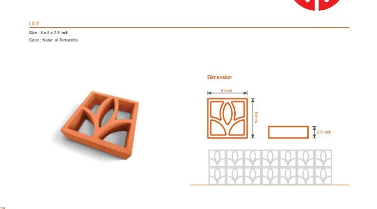 Technical drawing of Lily