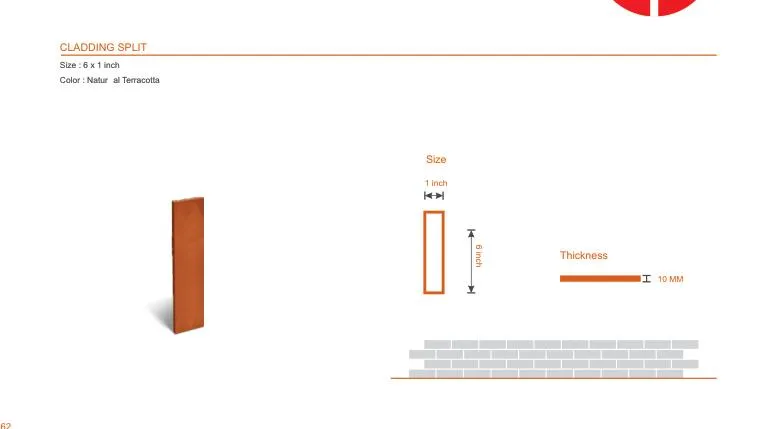 Technical drawing of Cladding Split