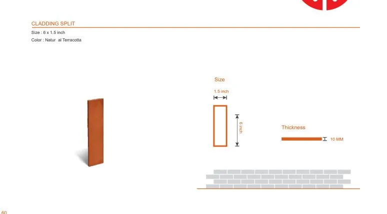 Technical drawing of Cladding Split