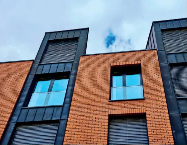 Cladding Split terracotta application