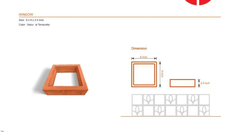 Technical drawing of Window